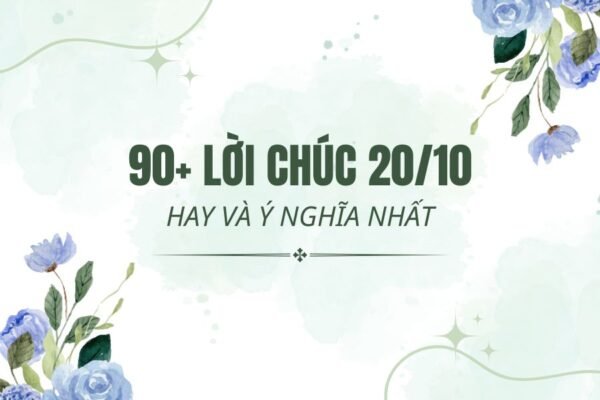 lời chúc 20/10