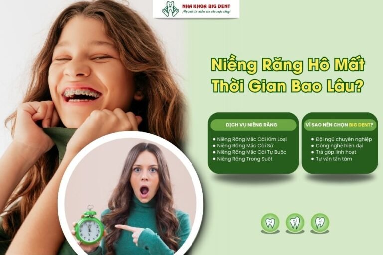 niềng răng hô mất bao lâu