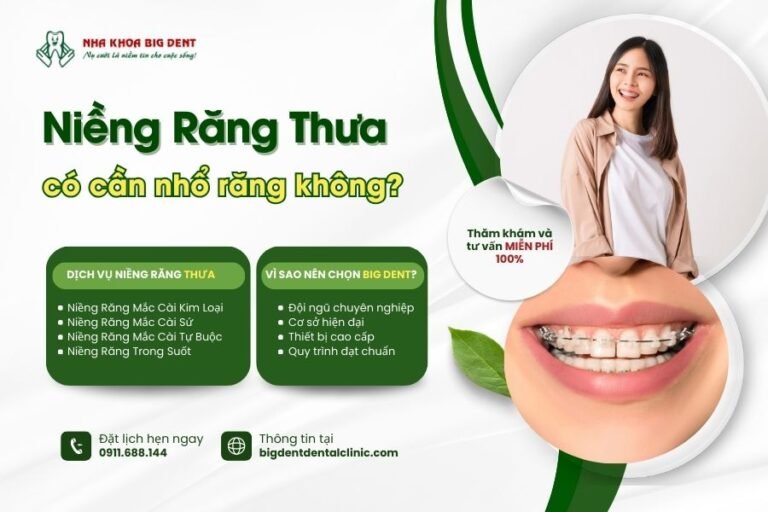 niềng răng thưa có cần nhổ răng không