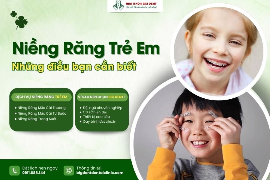 niềng răng trẻ em