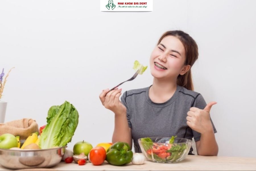 ăn uống khi niềng răng