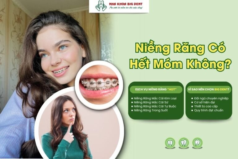 niềng răng có hết móm không
