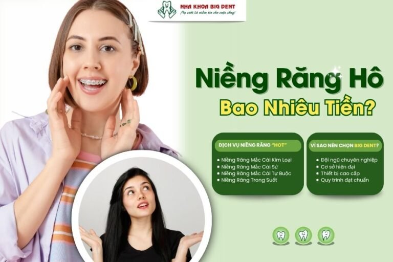 niềng răng hô bao nhiêu tiền