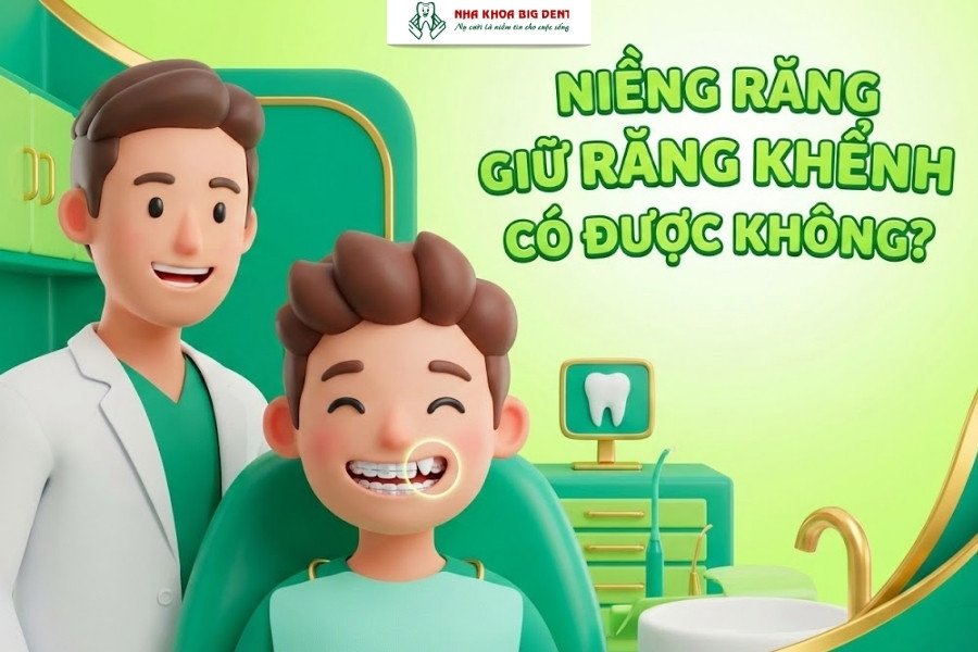niềng răng giữ lại răng khểnh có được không