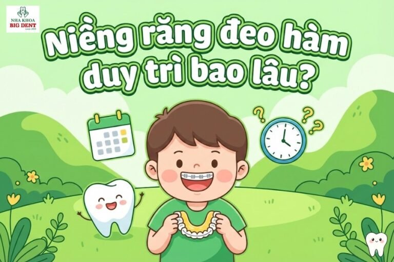 niềng răng đeo hàm duy trì bao lâu