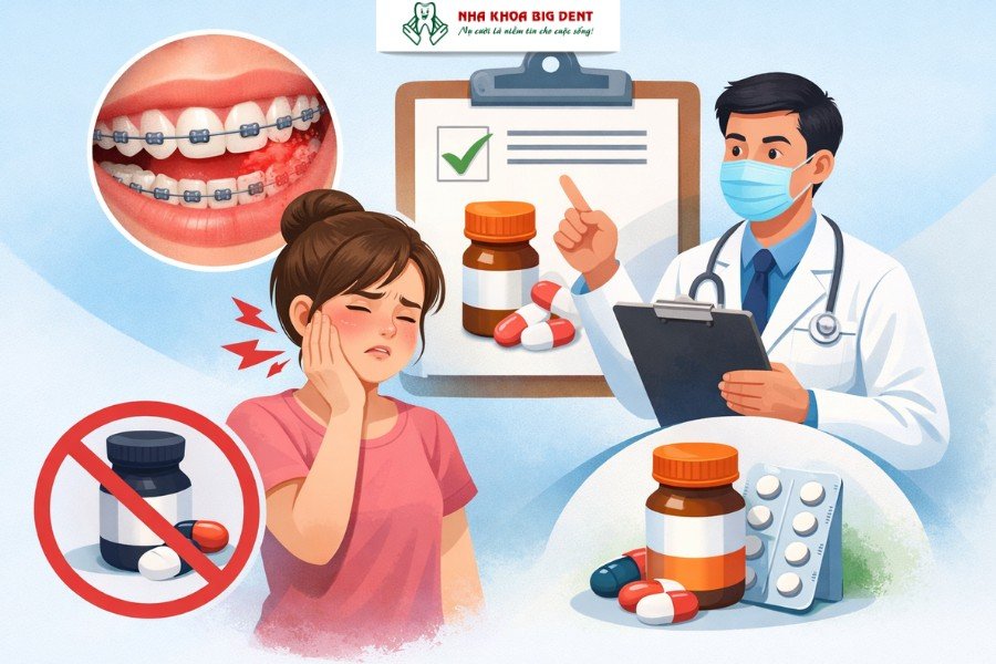 niềng răng giai đoạn nào đau nhất