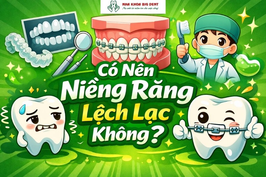 niềng răng lệch lạc