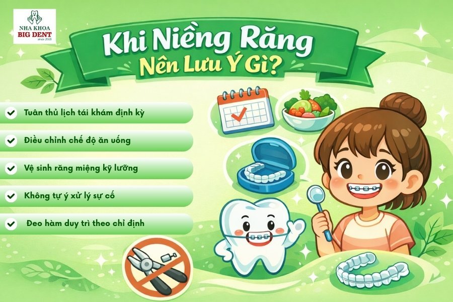 quy trình niềng răng