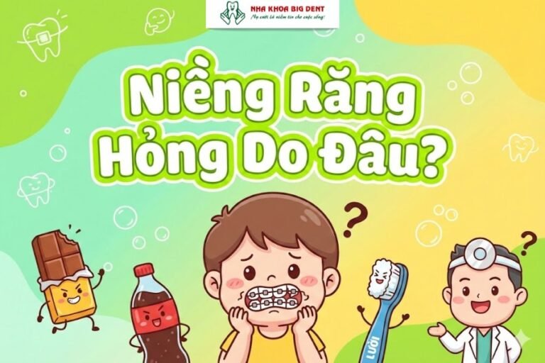 niềng răng hỏng