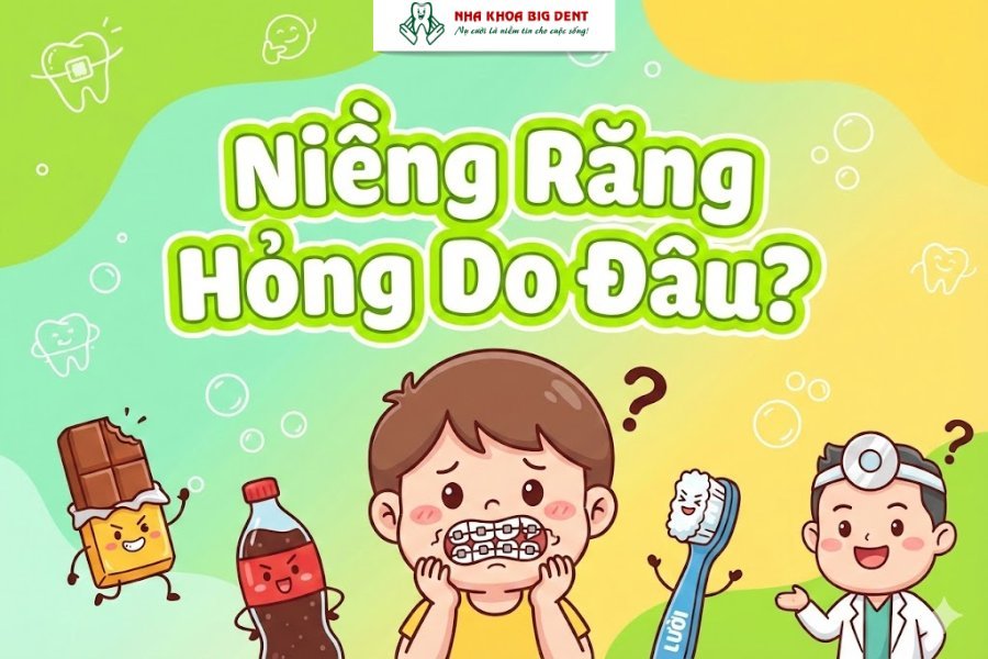 niềng răng hỏng