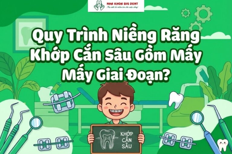 Quy trình niềng răng khớp cắn sâu