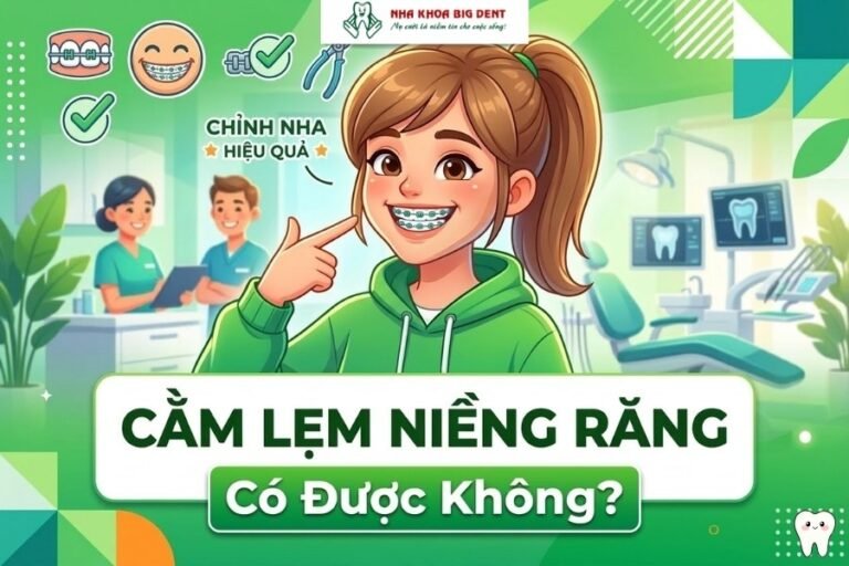 cằm lẹm niềng răng
