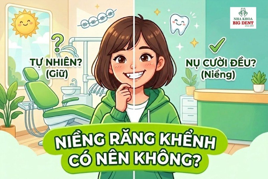 niềng răng khểnh