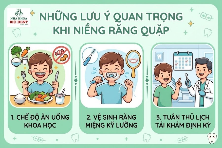răng quặp có niềng được không