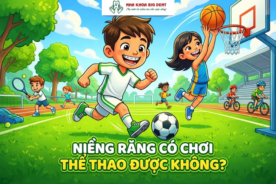 Niềng răng có chơi thể thao được không