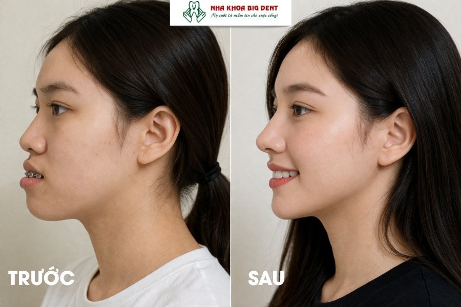 niềng răng có làm mũi cao hơn không