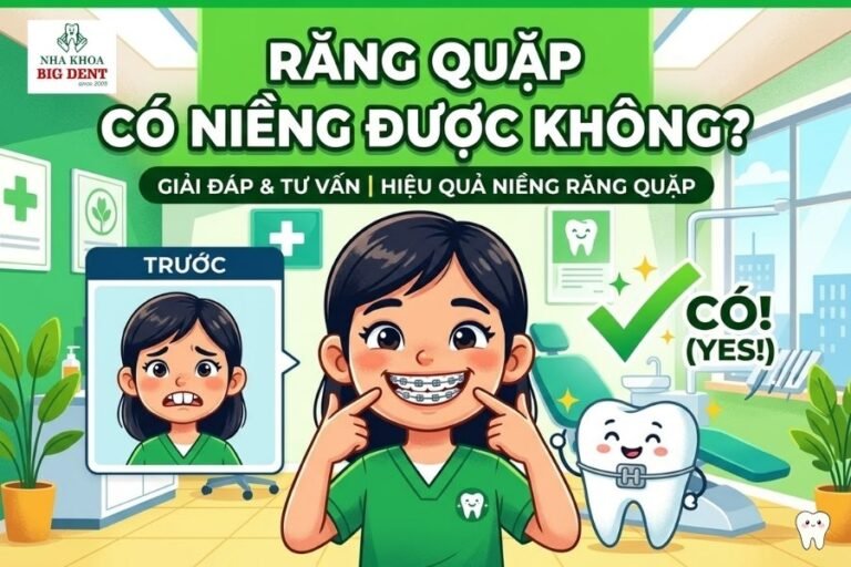 Răng quặp có niềng được không