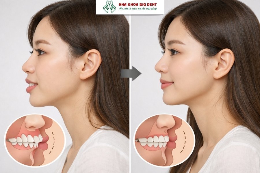 niềng răng có làm mũi cao hơn không